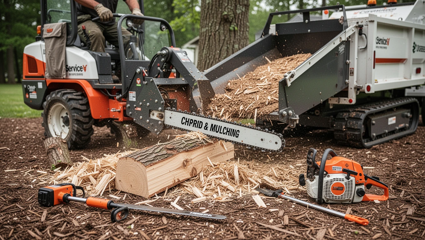 Wood Chipping & Mulching